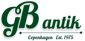 GB Antiques logo - antique shop Copenhagen